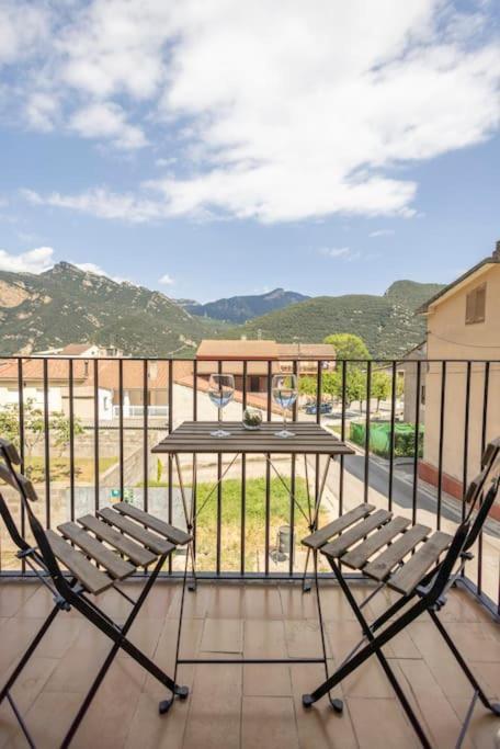 Ca La Serenitat Apartamento Acogedor Y Tranquilo Con Vistas En Rodonella Sant Jordi de Cercs Luaran gambar